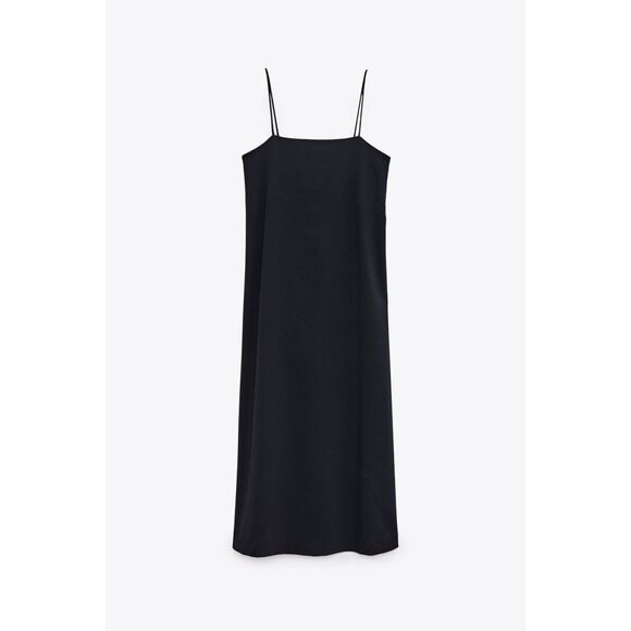 ZARA NAVY LIMITED EDITION STRAPPY DRESS - Picture 5 of 13